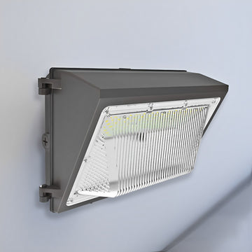 LED Wall Pack, Dusk to Dawn Photocell, 108W/90W/63W, Selectable Wattage & CCT, 14000 Lumens